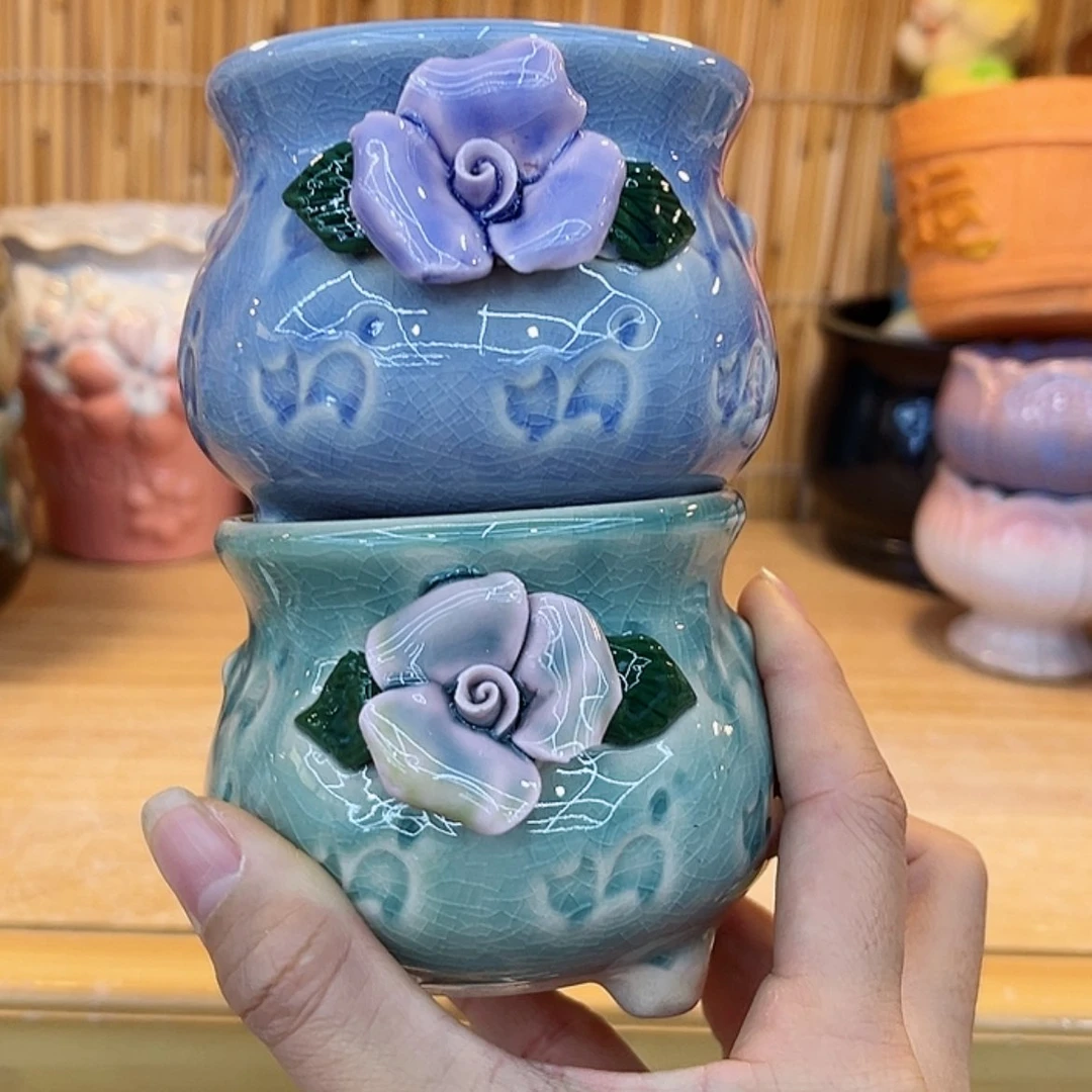 【闪购商品】陶瓷花盆