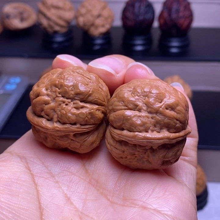 把件文玩核桃肌肉蟾80