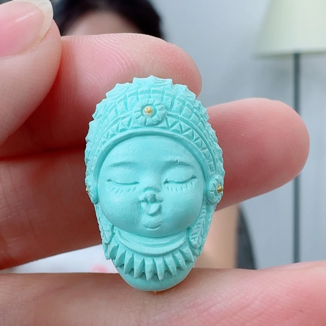 未镶嵌绿松石珠宝奇石