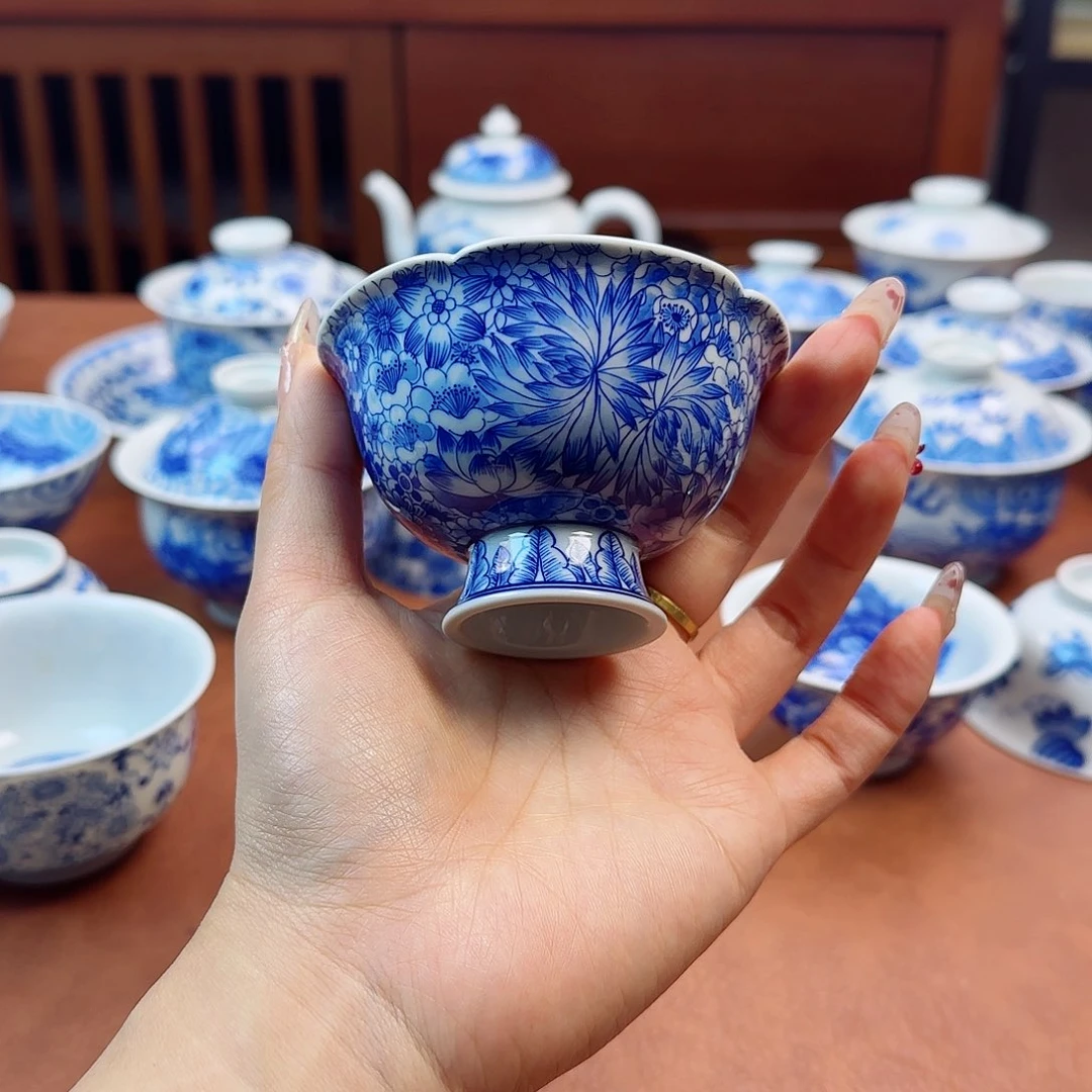 景德镇陶瓷手绘杯子