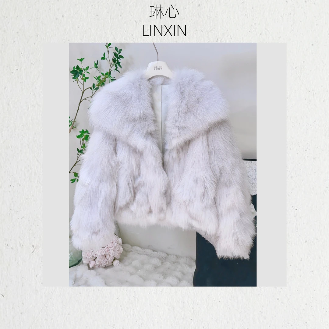 丨雪山灰丨冬季新款气质时尚轻奢开衫外套0916