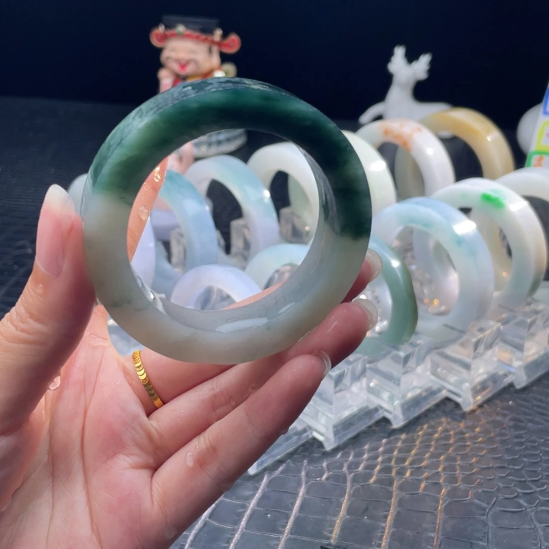 定制翡翠未镶嵌50-54正圈