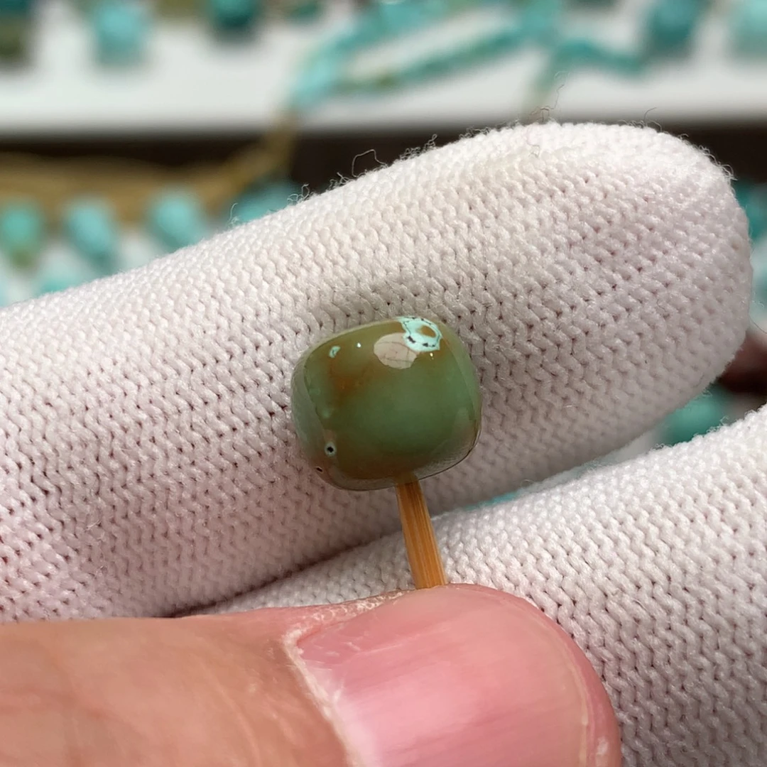 绿松石未镶嵌散珠