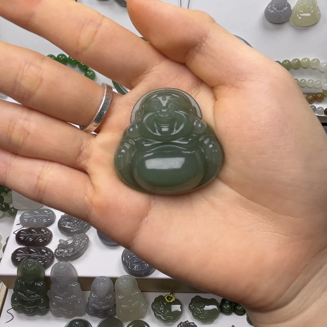 和田玉吊坠(不含链)未镶嵌郭****）