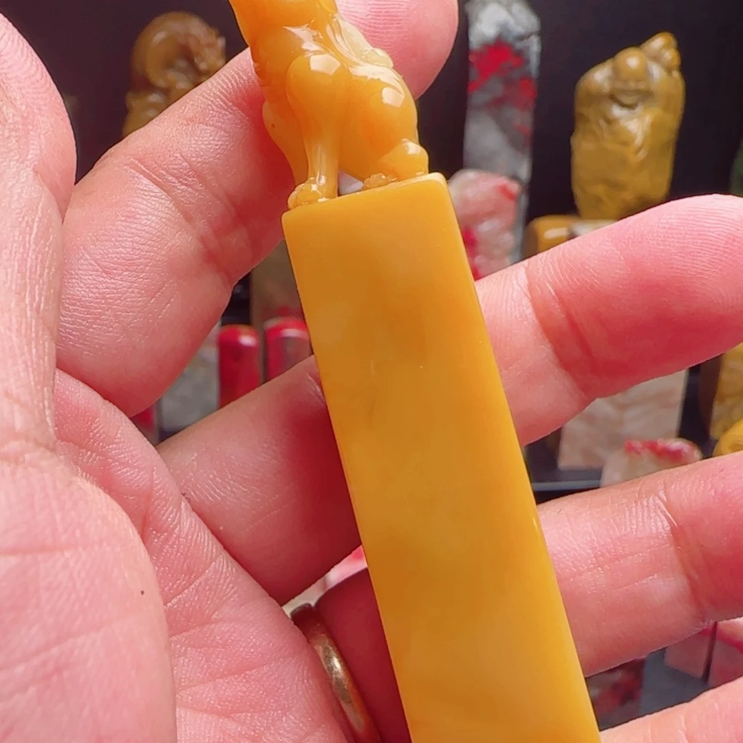 昌化石田黄石印章