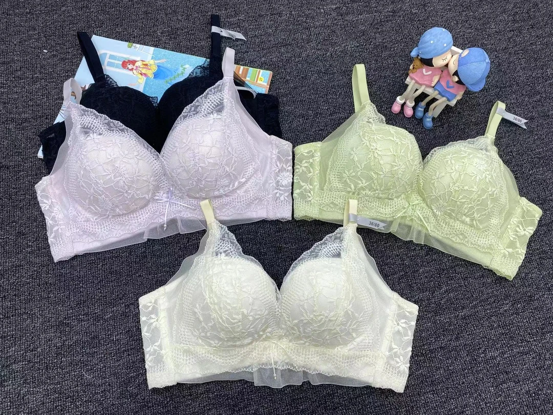 （国风-刺绣套装）舒适透气薄款加厚显大塑形上托小胸显大舒适透气