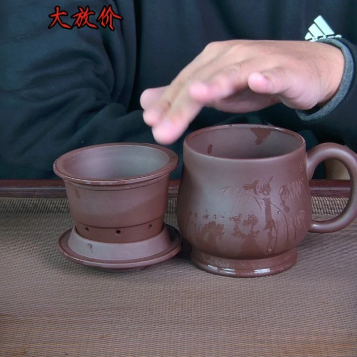 紫砂茶杯高档紫砂茶具套装