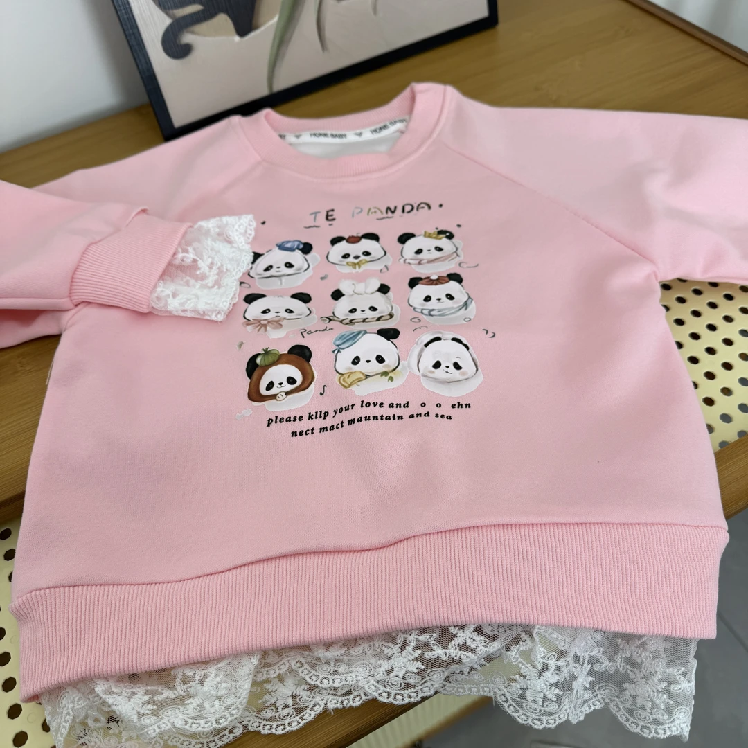 女童卫衣春秋季2025新款时髦洋气女孩宝宝春款上衣儿童装春装衣服