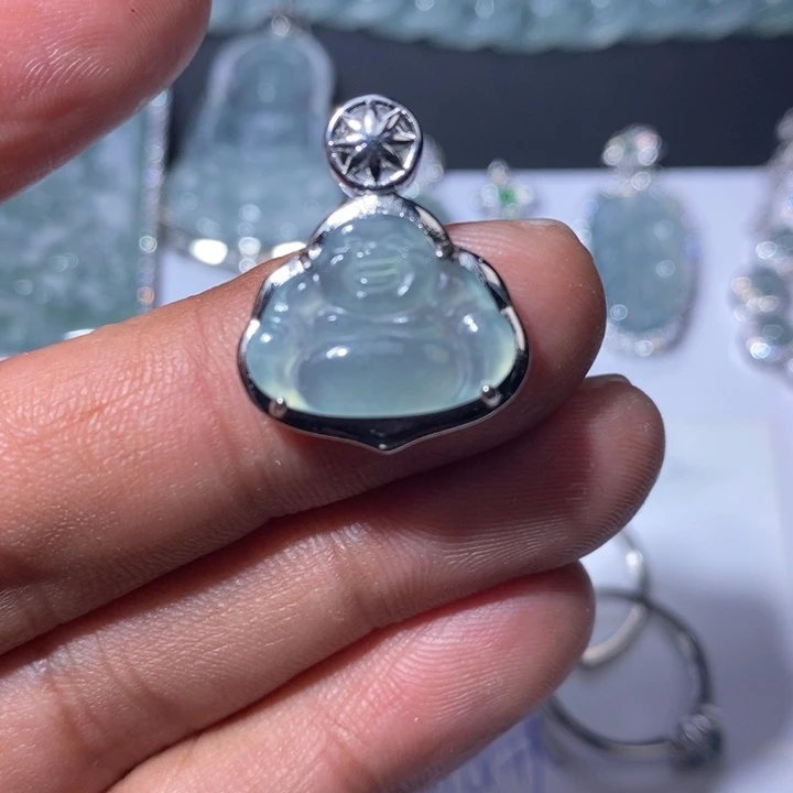翡翠未镶嵌颈饰天然翡翠