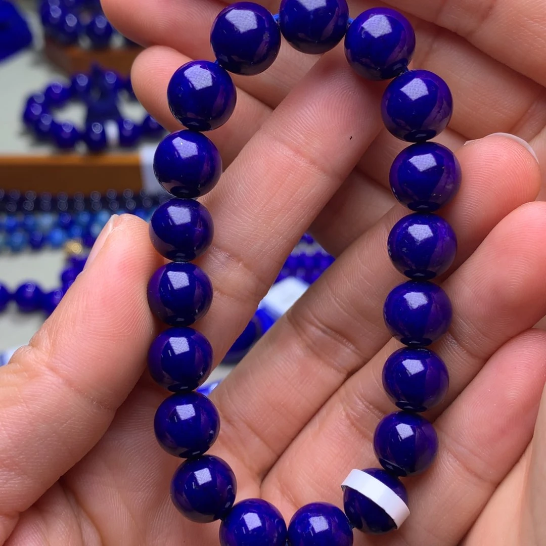 青金石手串未镶嵌10mm303