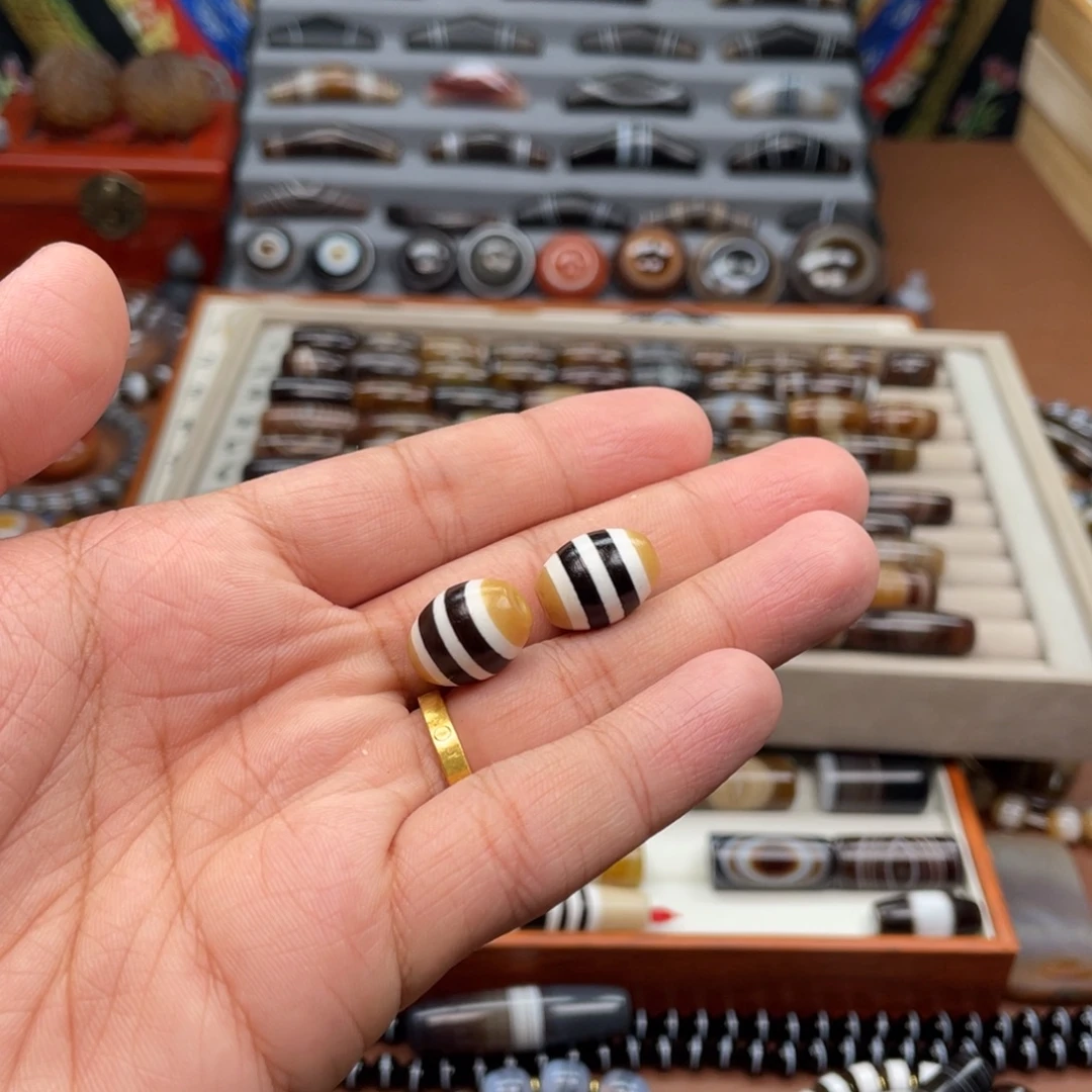 怕***虎玛瑙/玉髓未镶嵌配饰