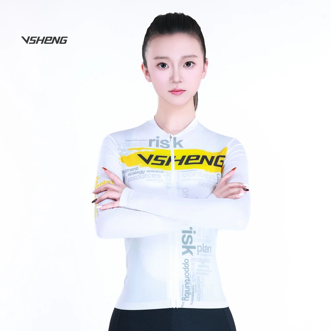 为胜「24款清仓-锋芒男女款」春夏长袖薄款牛奶丝骑行服速干透气