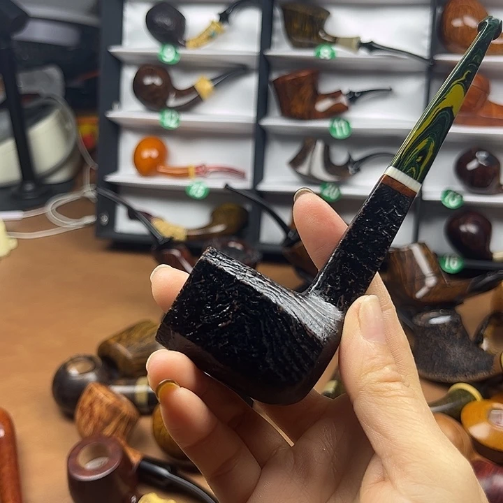 小***杰石楠木烟斗极品系列