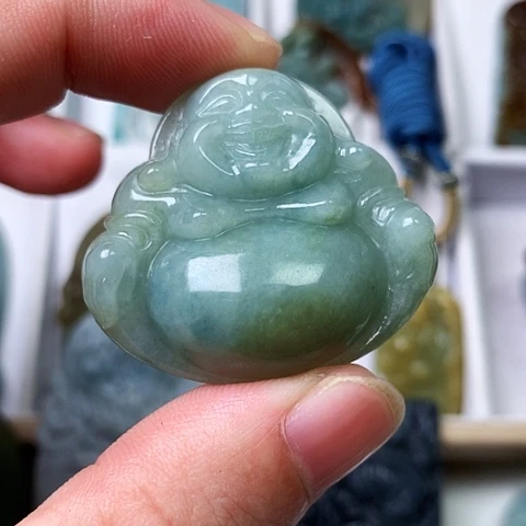 翡翠未镶嵌颈饰翡翠佛公