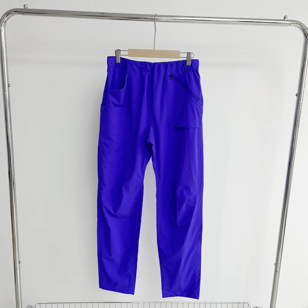 Q221 蓝色显瘦速干弹力运动休闲裤