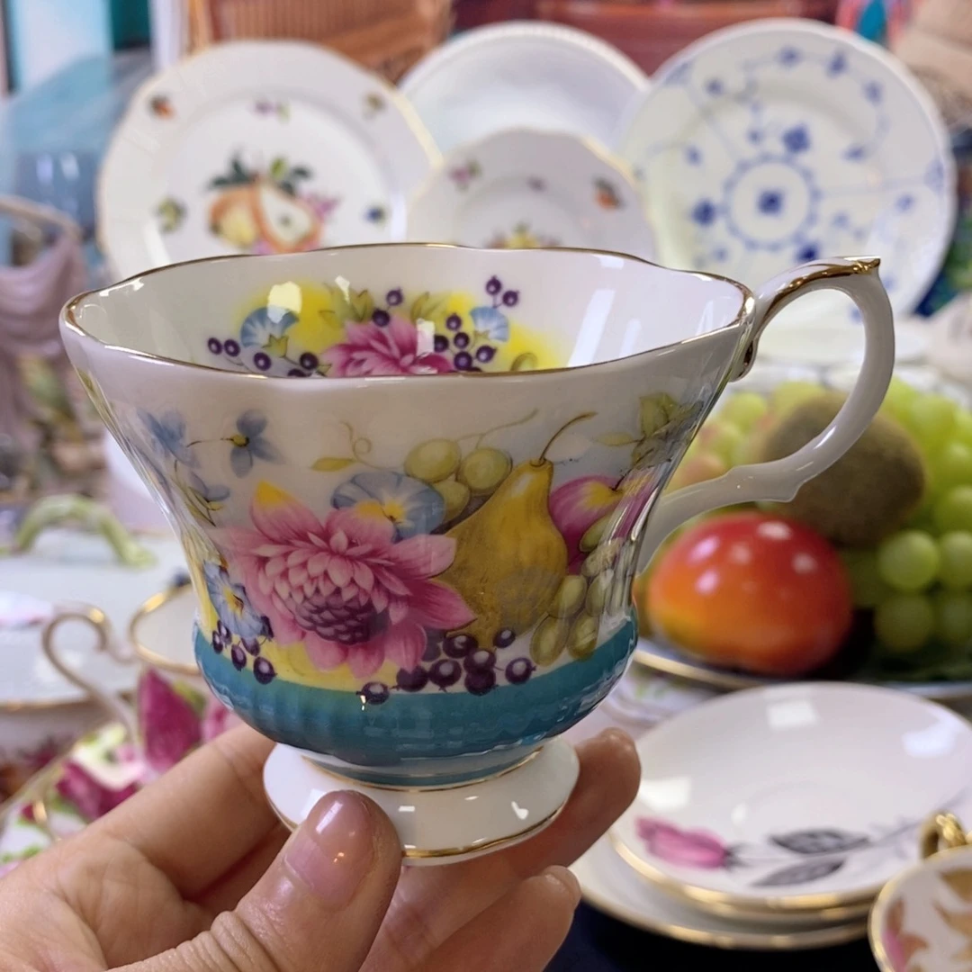 瓷器欧瓷咖啡杯水晶杯