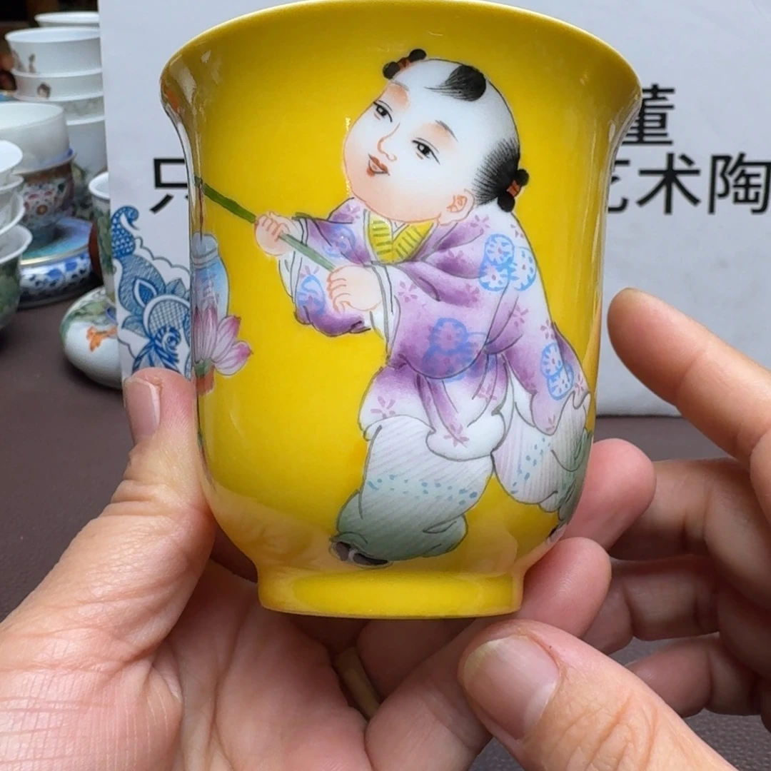 景德镇手工手绘展示