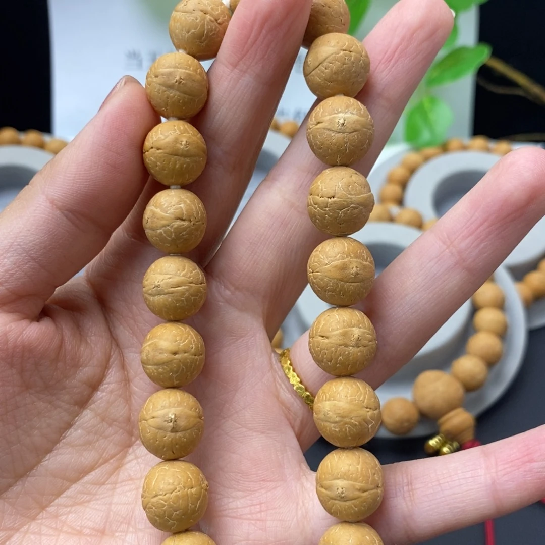 凤眼菩提吊坠12.5手串