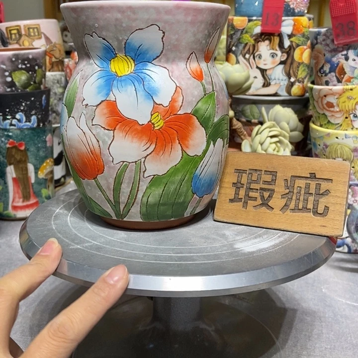景德镇艺术手绘作品
