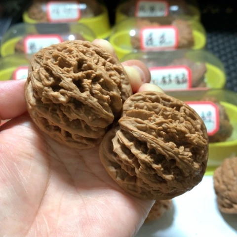 吊坠文玩核桃圆**满九龙筋