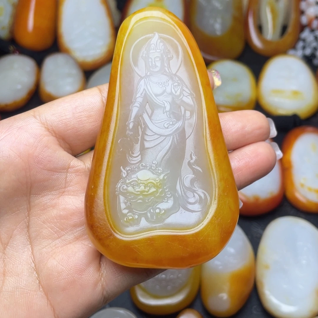 【闪购商品】和田玉未镶嵌颈饰没****跑