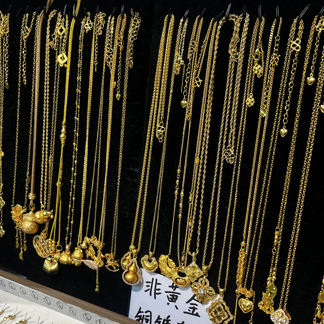 铜合金项链 新中式项链 马年爆款通勤百搭日常饰品直播间专享链接