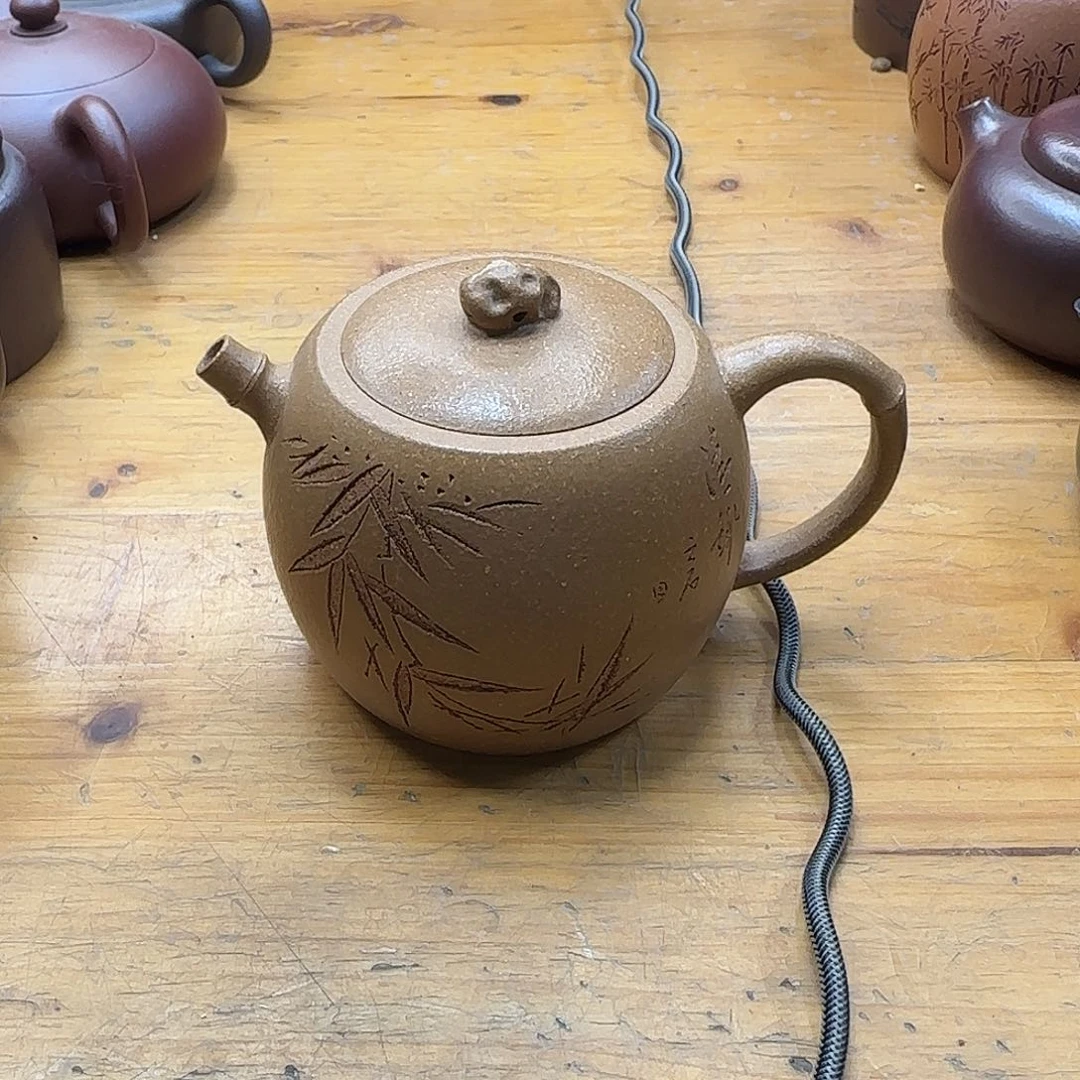 紫砂茶壶民间手艺人全手工制作