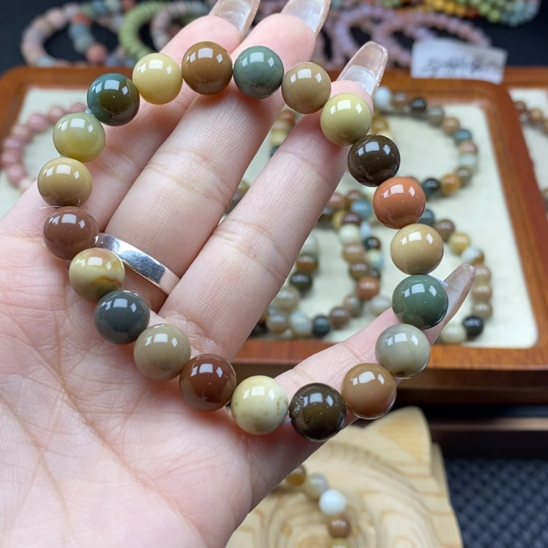 石英质玉手链未镶嵌吉*