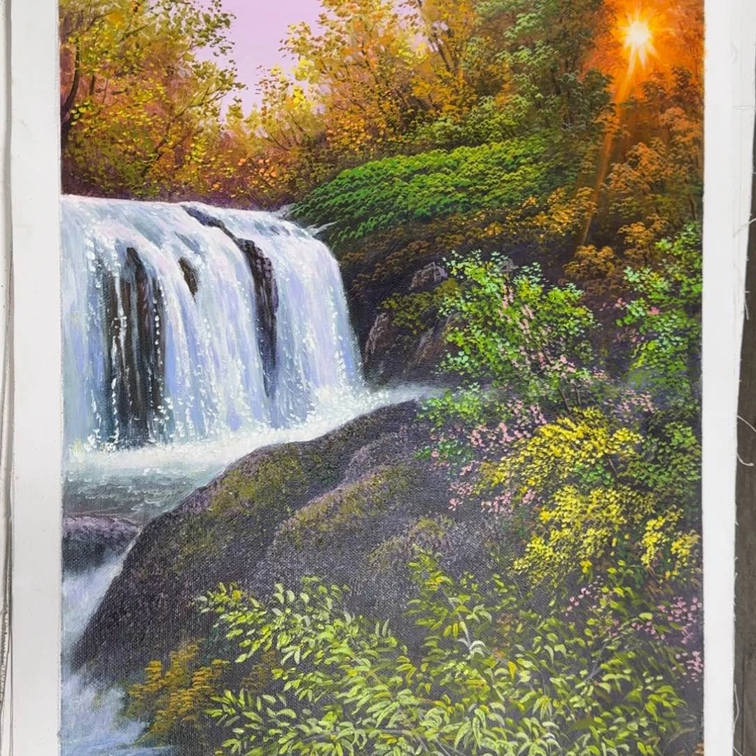 油画加油加油努力加油加油