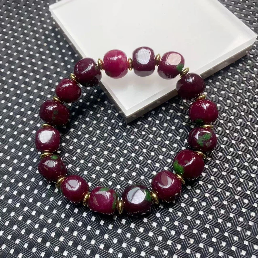 A995红绿方随型手链10M