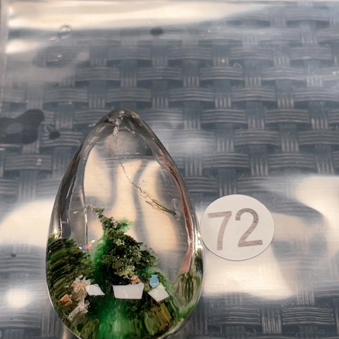 【闪购商品】颈饰未镶嵌水晶叶*