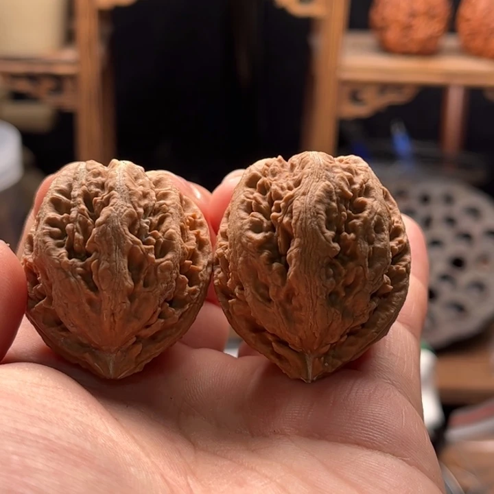 文玩核桃把件楸大胖22