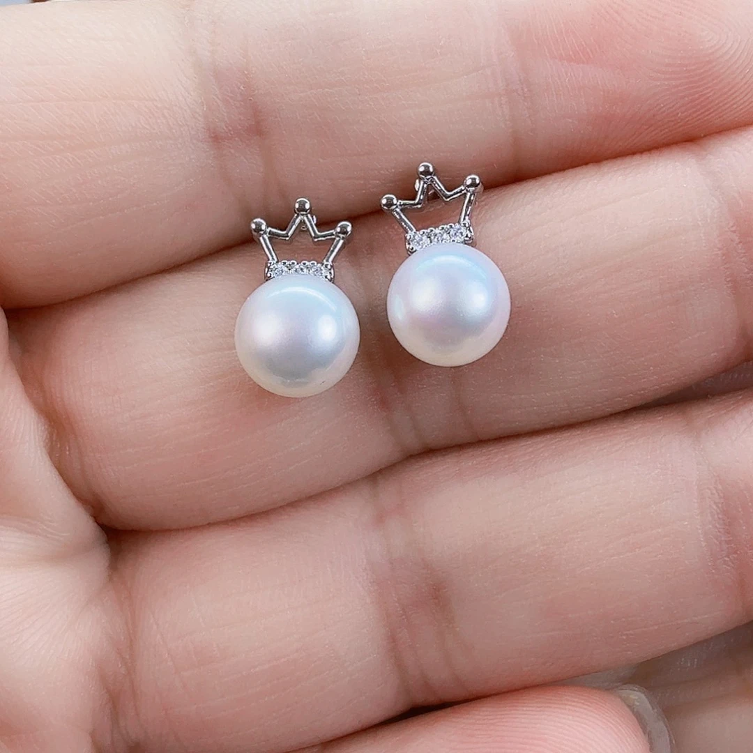 未镶嵌淡水珍珠耳饰