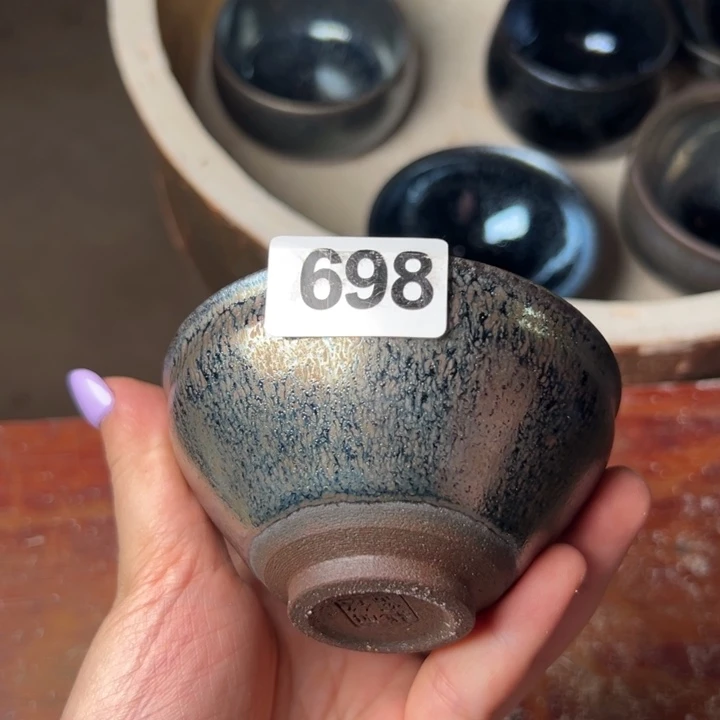 茶盏柴烧建盏全手工698