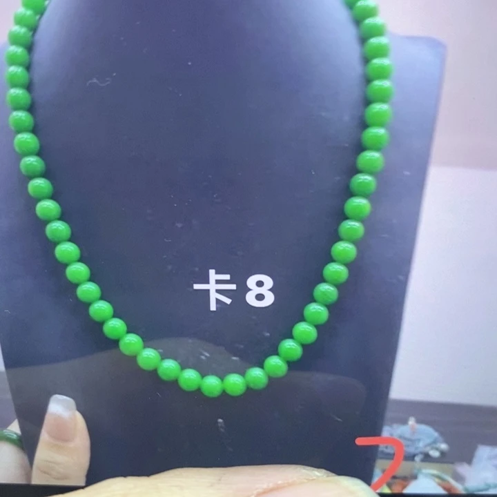 长***征未镶嵌翡翠耳饰手链5