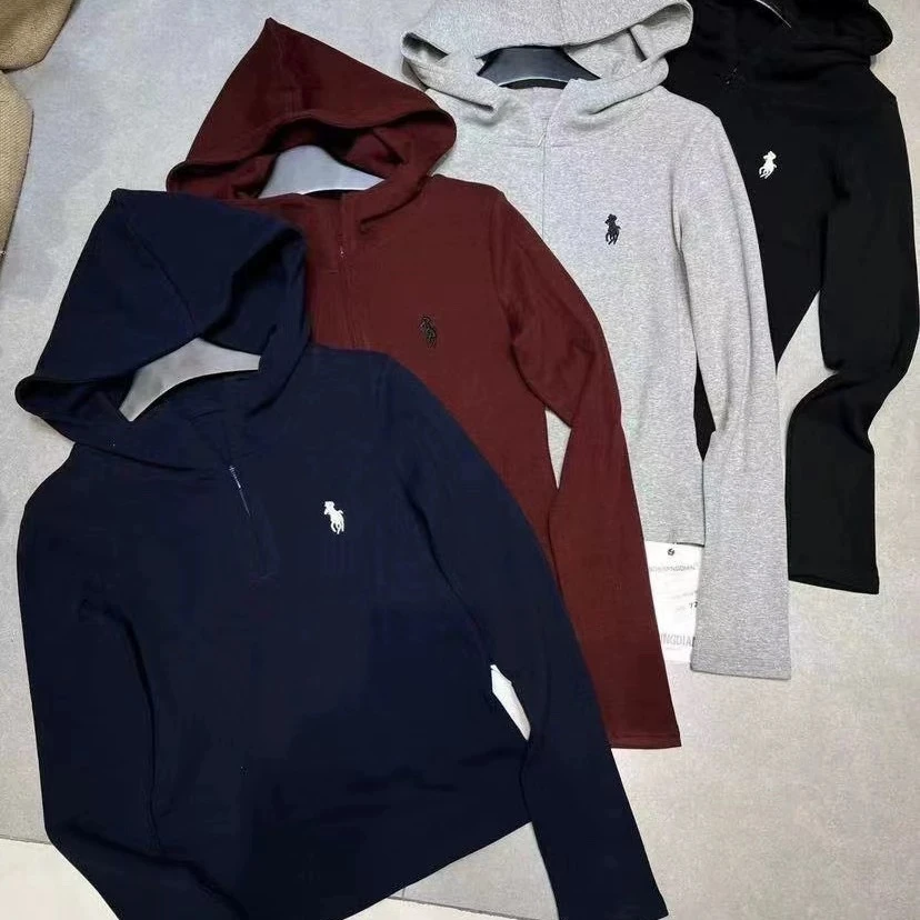 SuSu-326新款极简百搭小马连帽卫衣