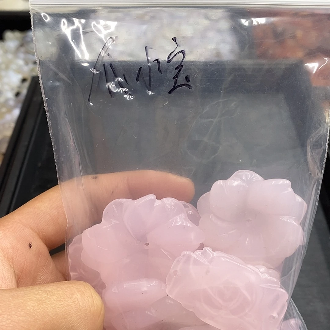 玛瑙/玉髓珠宝半成品合金瓜*宝