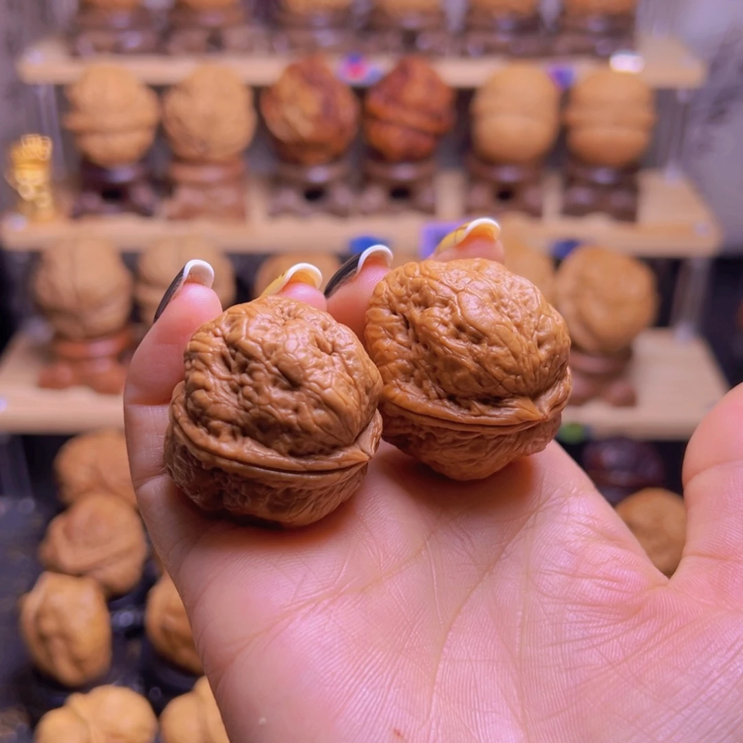 把件桃核平头蟾H52、35……