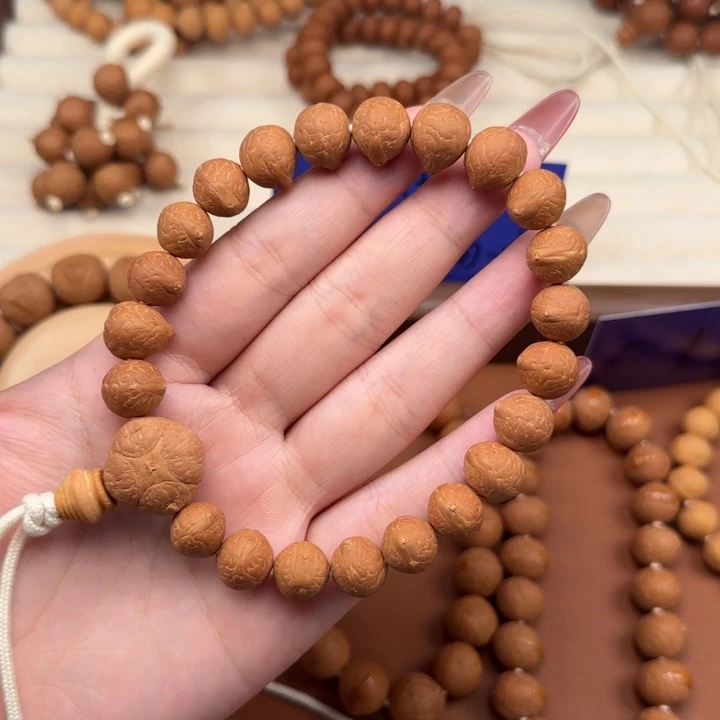 吊坠凤眼菩提锦柚顶级皮质突眼单圈