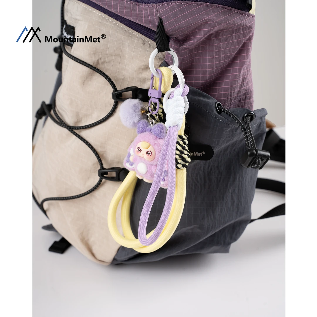MountainMet 山觅户外钥匙扣挂件背包装饰可爱毛绒包包配饰手机链