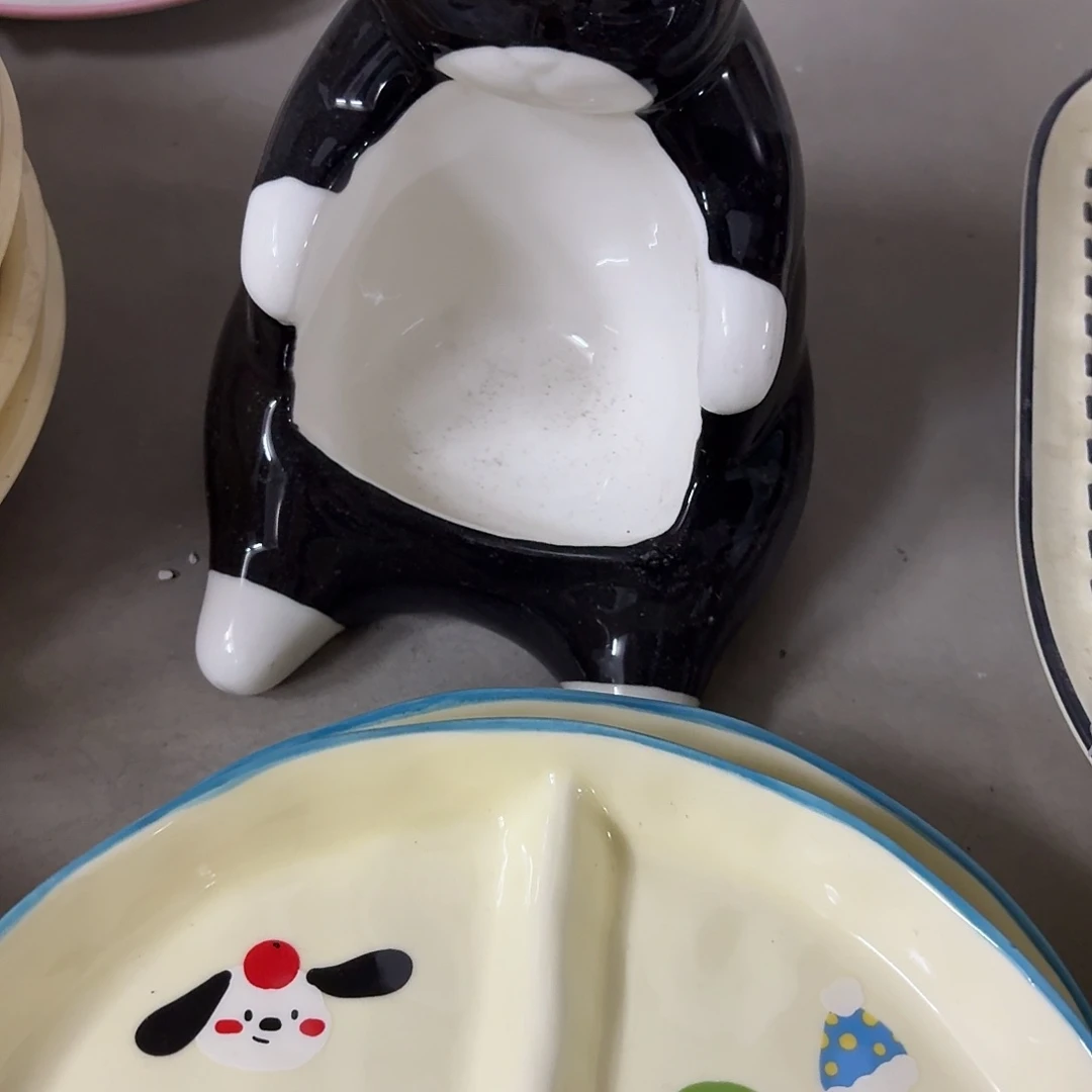 搪瓷黑猫收纳1个