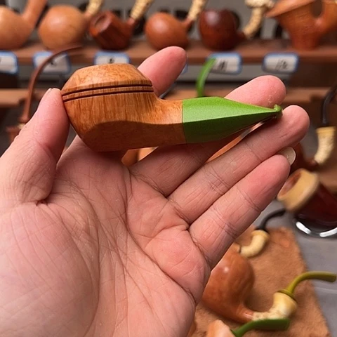 镇*石楠木手工制作烟斗