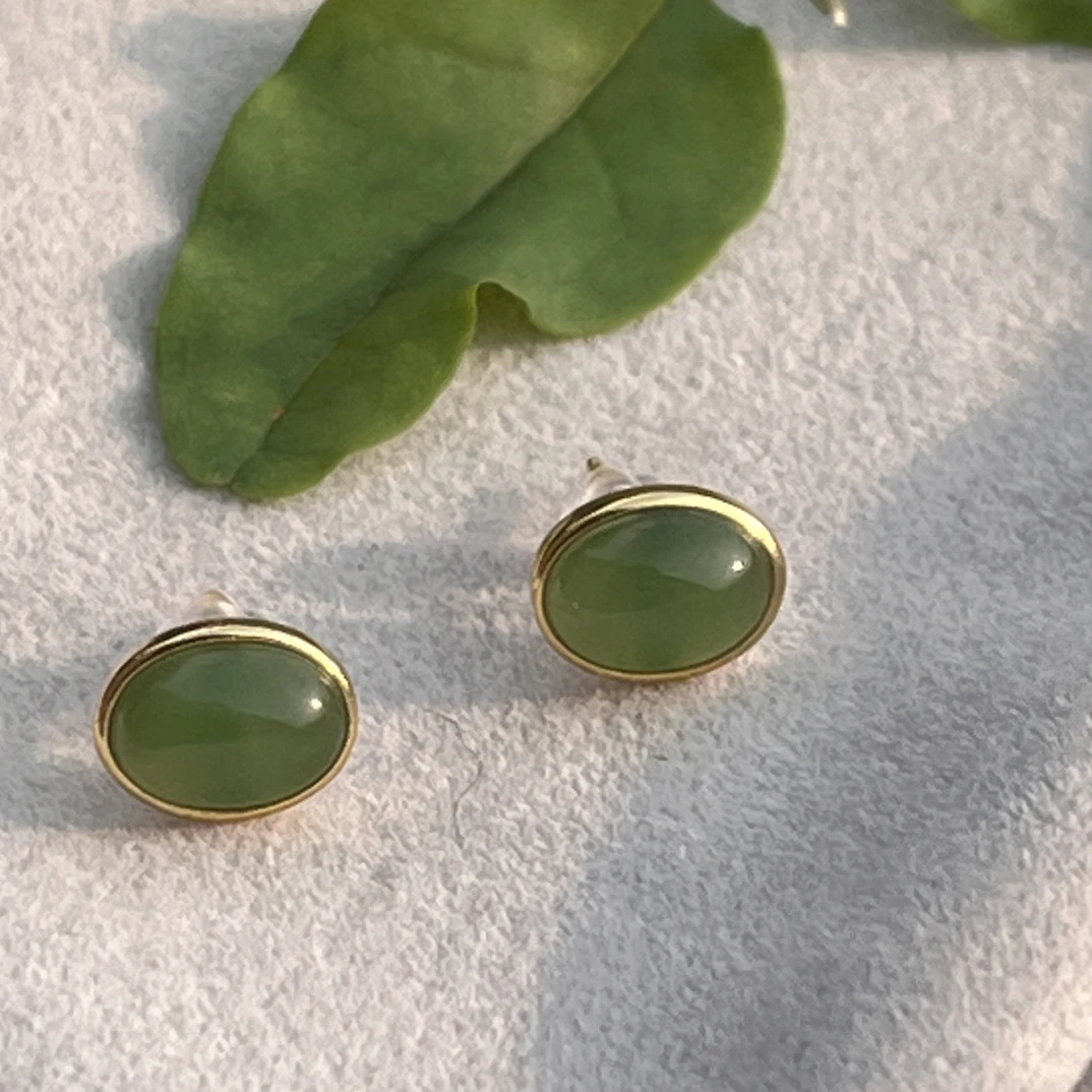 【阳绿耳钉】时尚百搭款