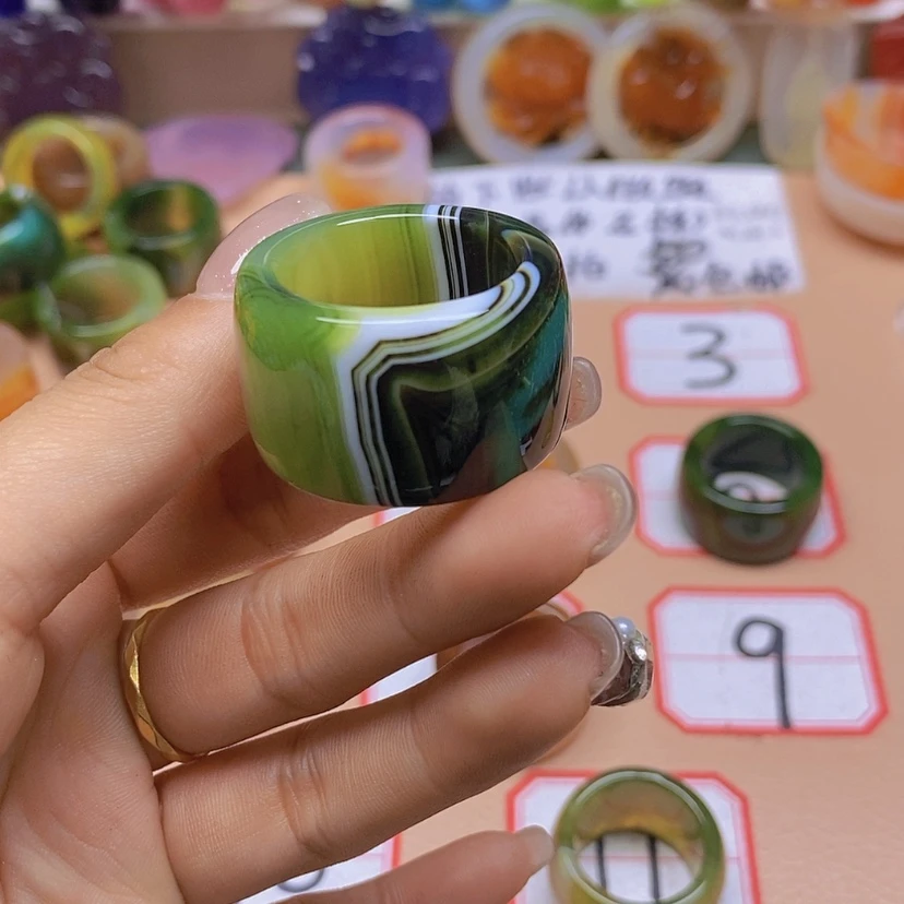 【闪购商品】玛瑙/玉髓颈饰未镶嵌冰***8