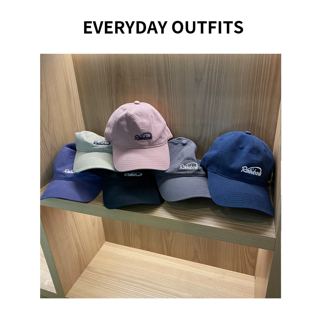 HONG. 帽子5D06休闲百搭小众复古简约春季  406