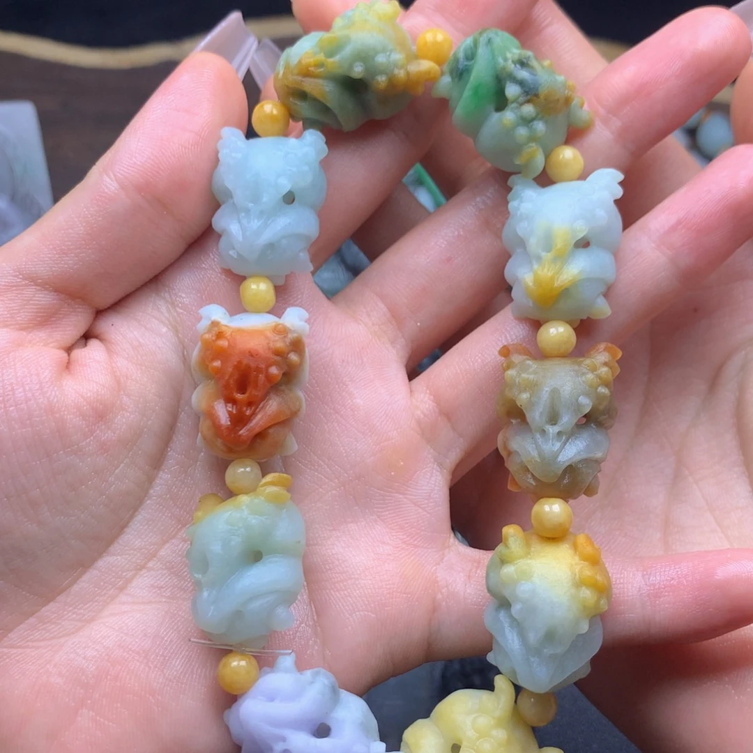 江***雨未镶嵌定制翡翠翡翠