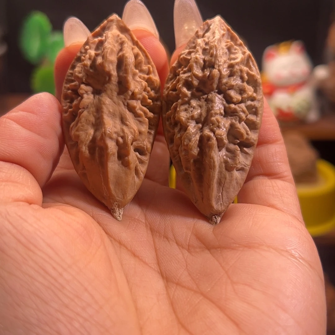 文玩核桃吊坠核桃70色差