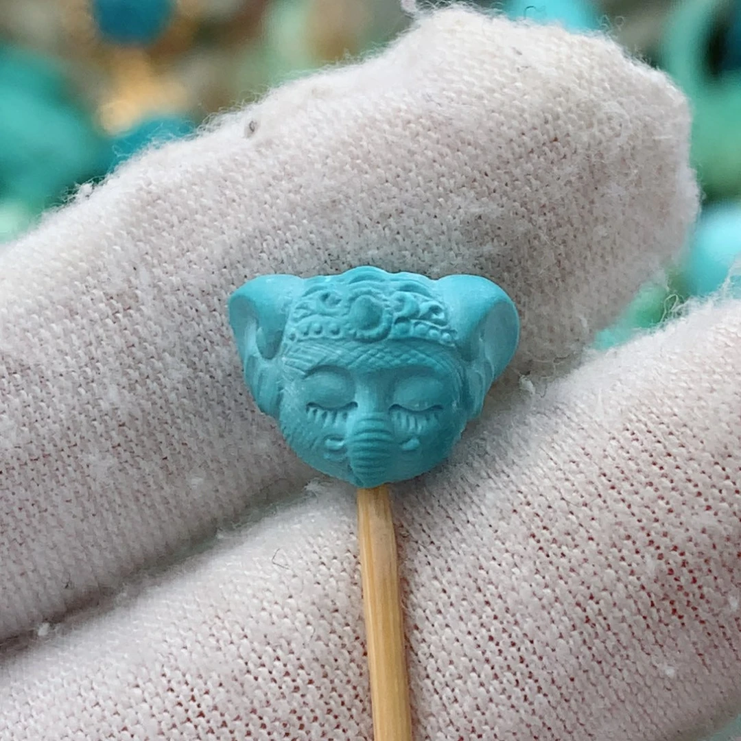 绿松石珠宝奇石未镶嵌