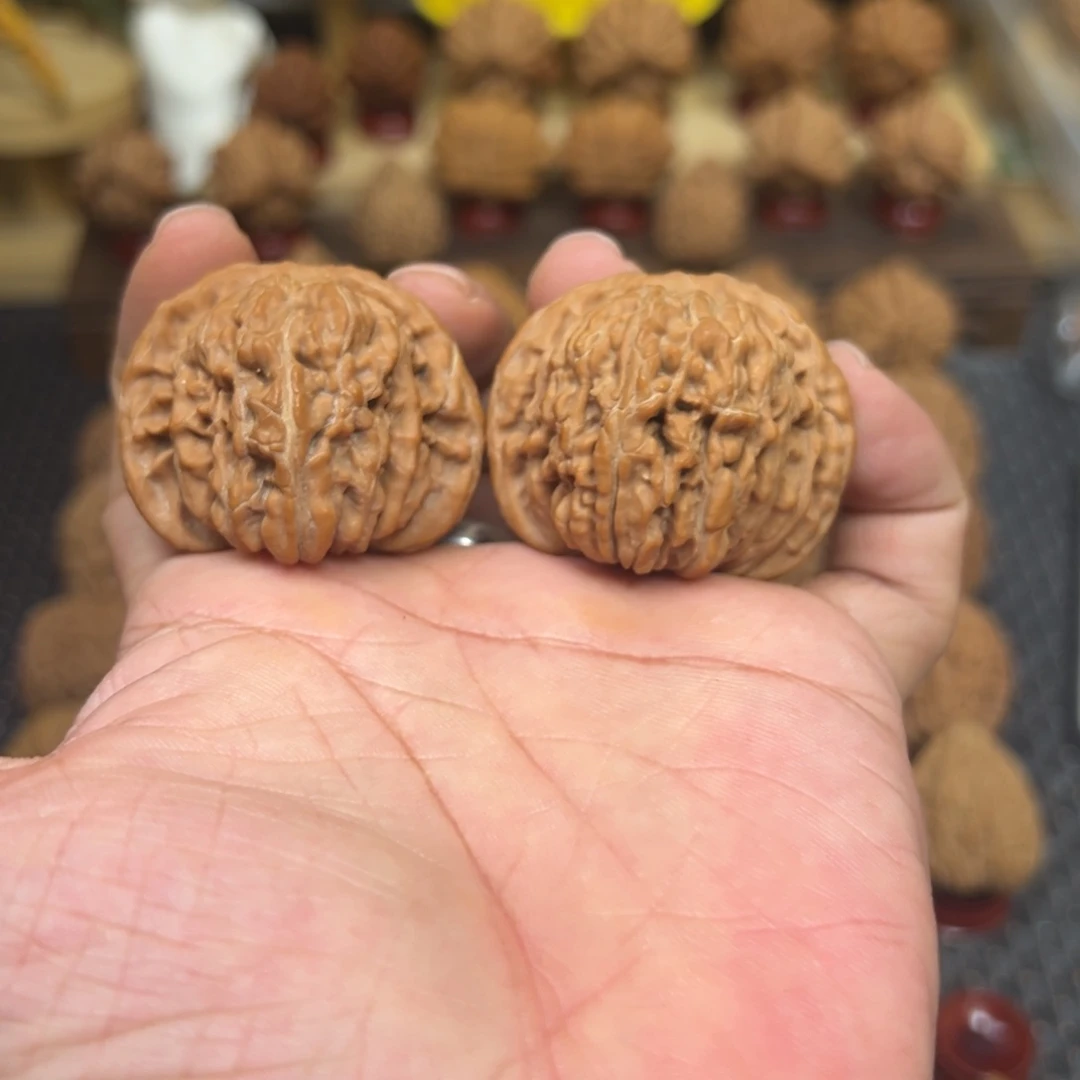 把件文玩核桃半**灯全品山地四座楼狮子头43