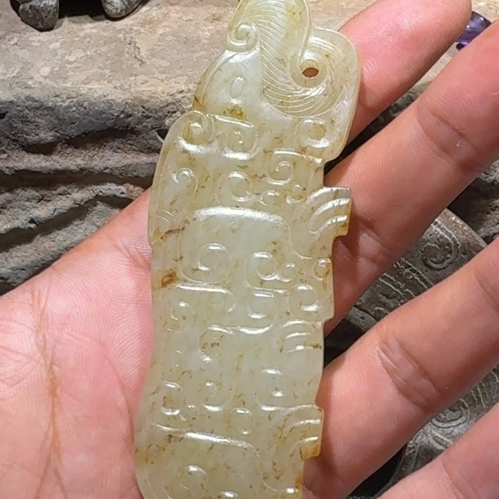 木***间和田玉（糖玉）未镶嵌挂件